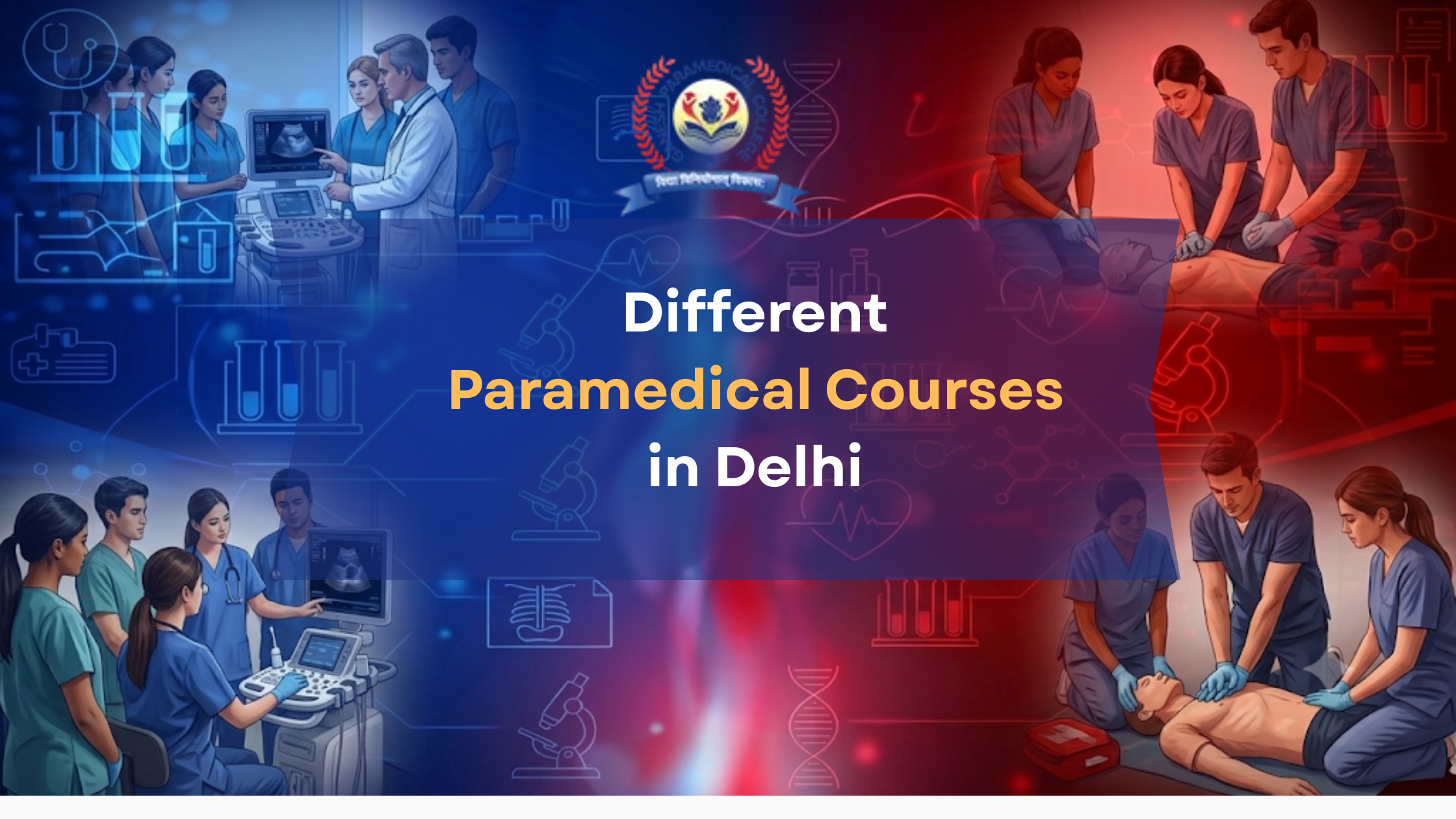  Different paramedical Courses in Delhi 